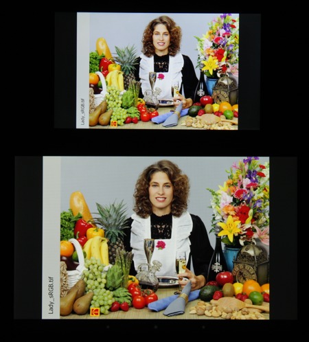 Обзор смартфона Fly IQ455. Тестирование дисплея