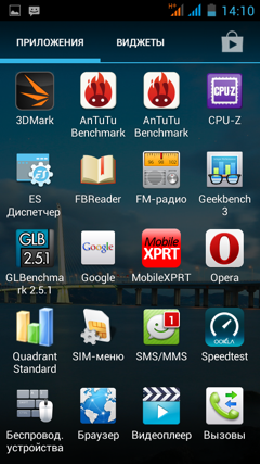 Обзор Huawei Hero 3. Скриншоты. Список приложений