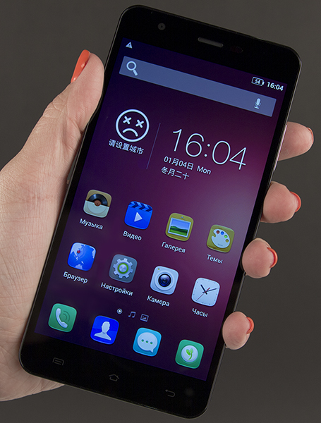 Внешний вид Jiayu S3