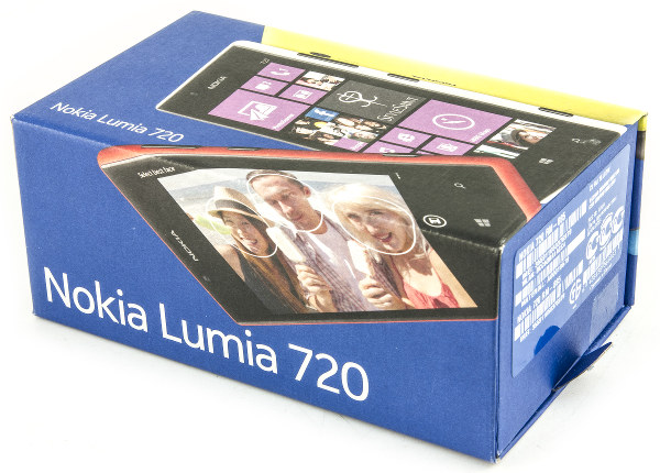 Упаковка Nokia Lumia 720