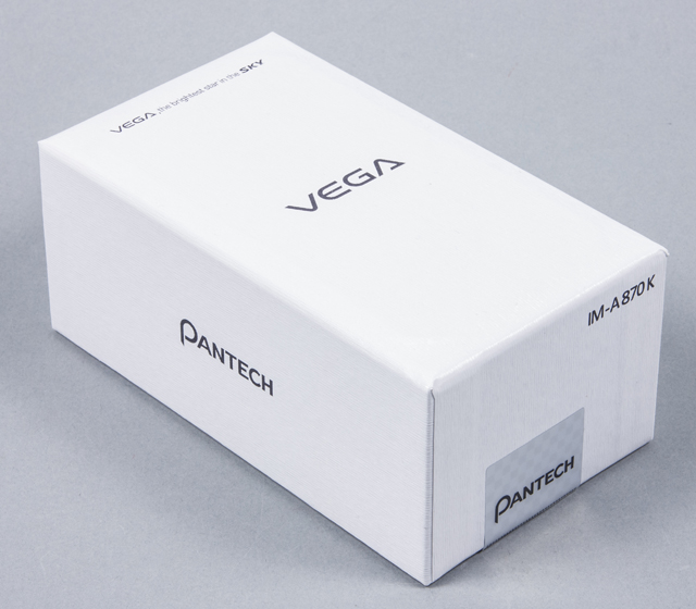 Упаковка Pantech Vega Iron