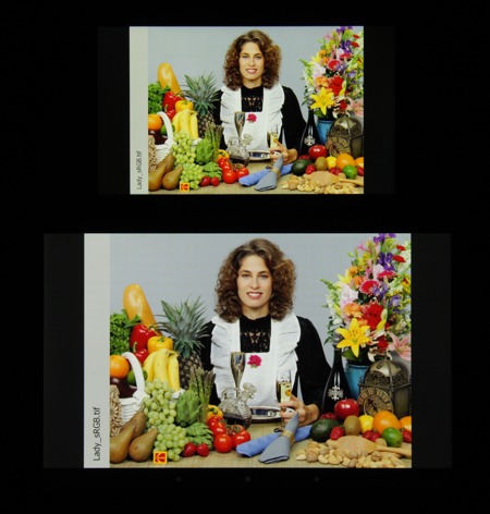 Обзор смартфона Philips S398. Тестирование дисплея