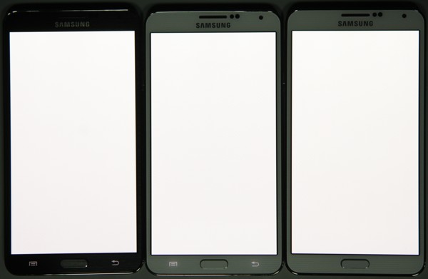 Результаты тестирования экрана Samsung Galaxy Note 3
