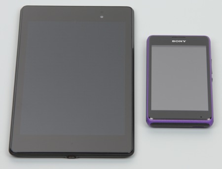 Обзор смартфона Sony Xperia E1. Тестирование дисплея
