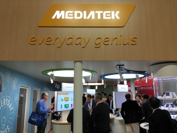 Фото с мероприятия MediaTek на MWC 2015
