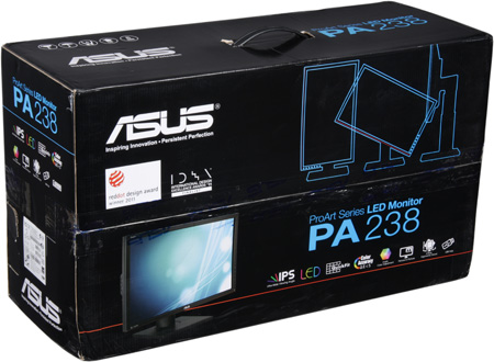 ЖК-монитор Asus PA238Q, коробка