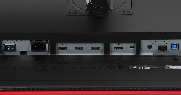 ЖК-монитор Asus PA328Q, разъемы