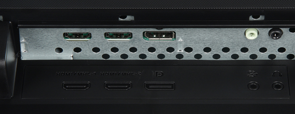 ЖК-монитор Asus PB287Q, разъемы