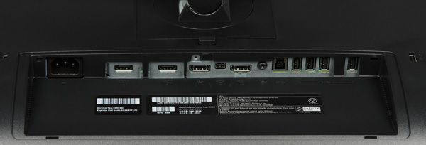 ЖК-монитор Dell UltraSharp U2715H, разъемы