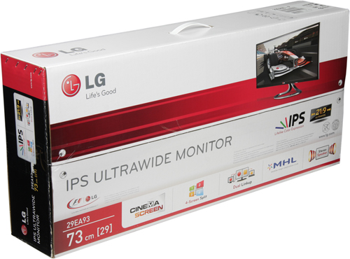 ЖК-монитор LG 29EA93, коробка