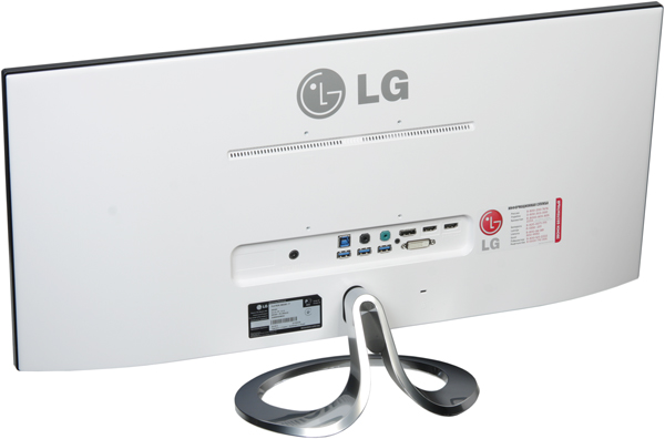 ЖК-монитор LG 29EA93, вид сзади