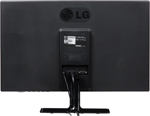 ЖК-монитор LG IPS234T, вид сзади