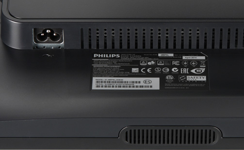 ЖК-монитор Philips 288P6L, разъемы