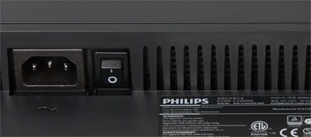 ЖК-монитор Philips BDM3470UP, разъемы