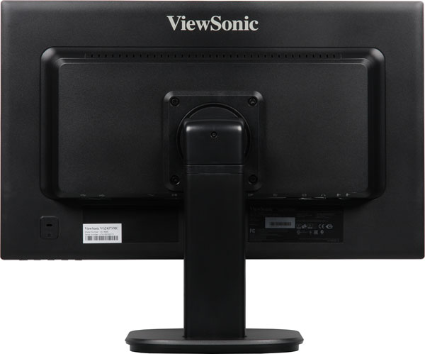 ЖК-монитор ViewSonic VG2437Smc, вид сзади