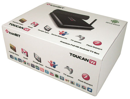 Плеер iconBIT Toucan W на базе Android