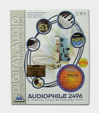 Midiman/M-Audio Audiophile 2496 Sound Card Review