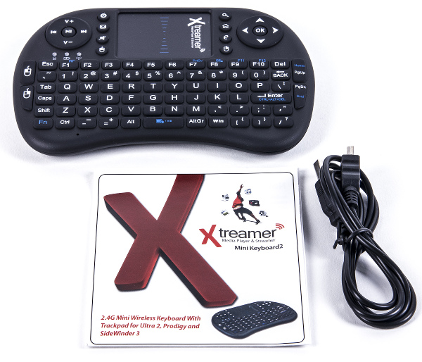 Комплект поставки Xtreamer Mini Keyboard2