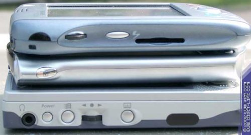    — Fujitsu Siemens Pocket LOOX,  — Compaq iPaq 3870,  Casio E-125