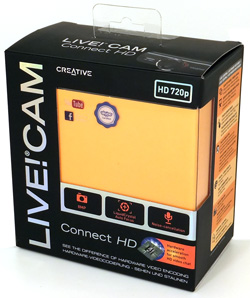 Веб-камеры Creative Live! Cam inPerson HD VF0720 и Creative Live! Cam Connect HD VF0750