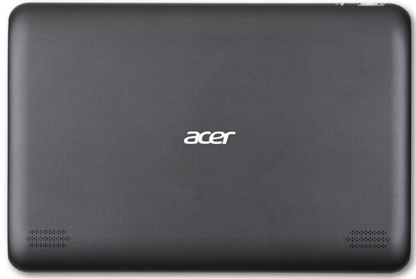 Вид сзади планшета Acer Iconia Tab A200
