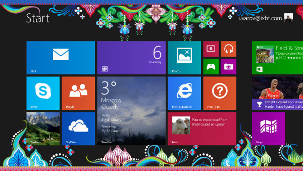 Скриншот Dell Venue 11 Pro