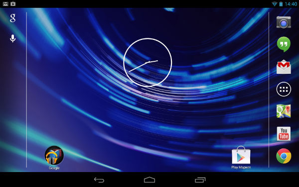 Скриншот Google Nexus 7 второго поколения