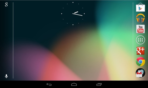 Скриншот Google Nexus 7