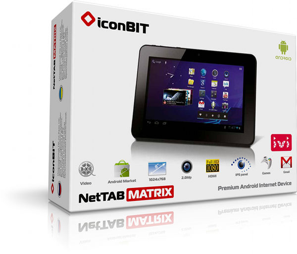 Коробка планшета iconBIT NetTAB Matrix