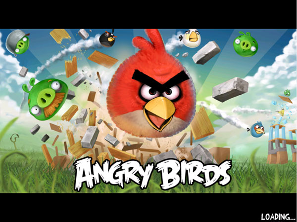 Angry Birds на планшете MIReader M801