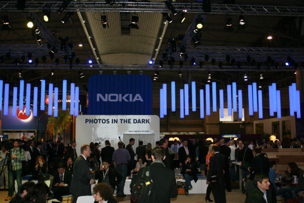 Стенд Nokia на выставке Mobile World Congress