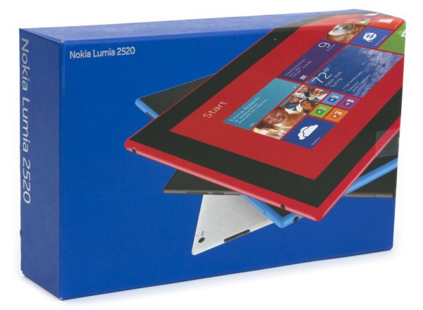 Коробка планшета Nokia Lumia 2520