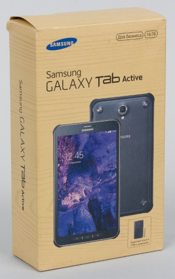 Комплектация планшета Samsung Galaxy Tab Active