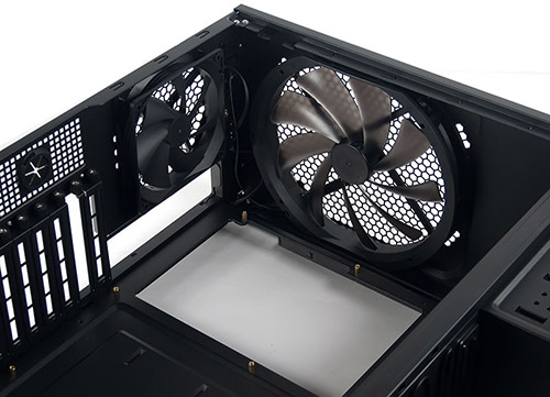Корпус Antec Eleven Hundred, вентиляторы