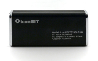 Аккумулятор iconBIT FTB7000DUO