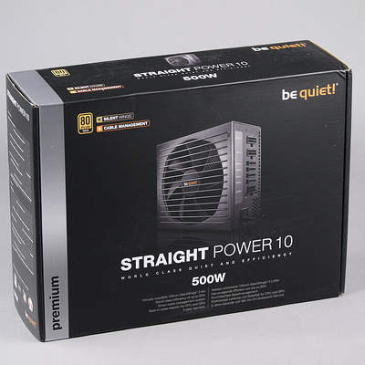 Упаковка блока питания be quiet! Straight Power 10 500W CM (E10-CM-500W)