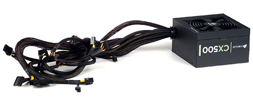 Провода и разъемы блока питания Corsair CX500 V2 (CMPSU-500CXV2)