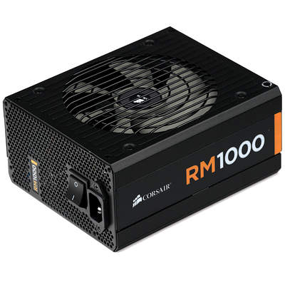 Внешний вид блока питания Corsair RM1000