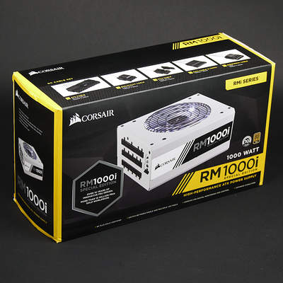 Упаковка блока питания Corsair RM1000i Special Edition