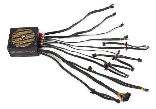 Провода и разъемы блока питания Cougar GX 1050