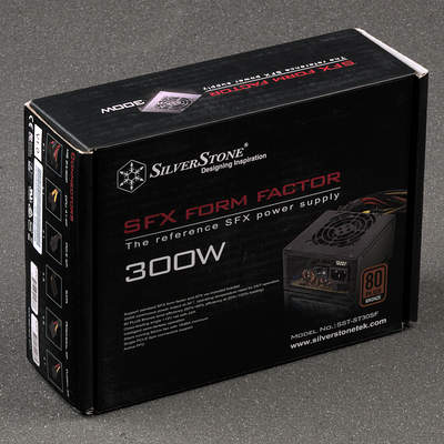 Упаковка блока питания Silverstone ST30SF (SFX)
