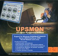 программное обеспечение UPSMon Plus из комплекта ИБП PCM SKP-1500A