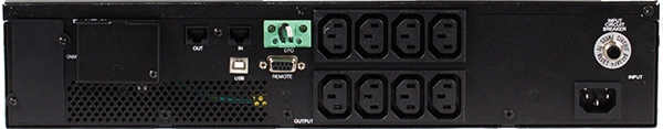 задняя панель PCM SRT-2000A