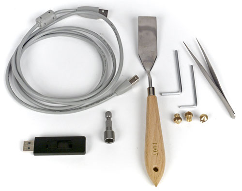 3D-принтер PrintBox3D One, комплект инструментов и принадлежностей