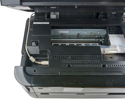 Принтер Epson L850, подключение USB-кабеля