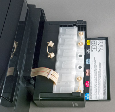 Принтер Epson L850, контейнеры с чернилами