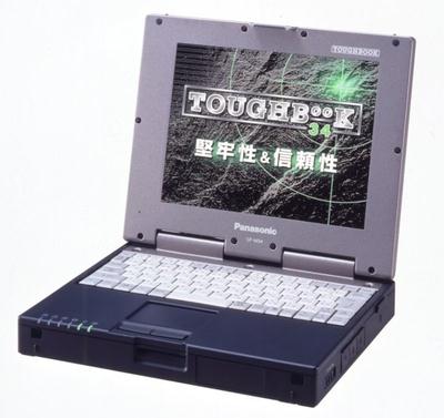 Toughbook CF-M34: новый ударопрочный ноутбук от Matsushita