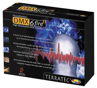 5.1-канальная карта SoundSystem DMX 6fire LT от TerraTec