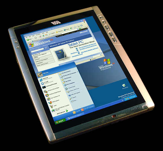 Концепт Tablet PC от Via Technologies