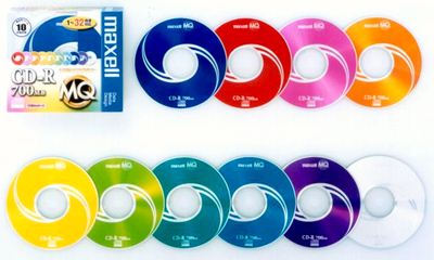 Новая линейка 32х скоростных CD-R дисков NEW MQ от Maxell